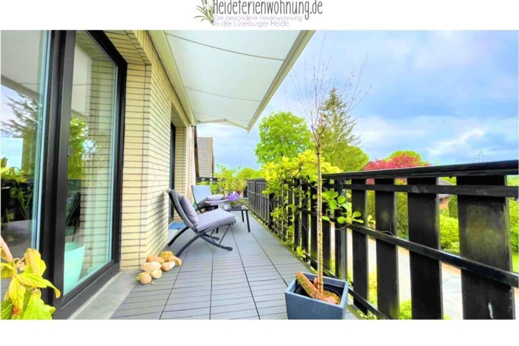 Heideferienwohnung - Die Neue Ferienwohnung Вальсроде Экстерьер фото